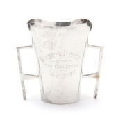 AN EDWARDIAN IRISH SILVER PRES