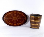 An Edwardian mahogany and inla