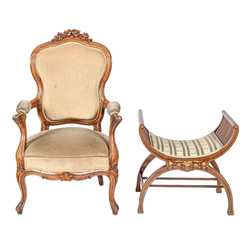 An Edwardian mahogany and inlaid