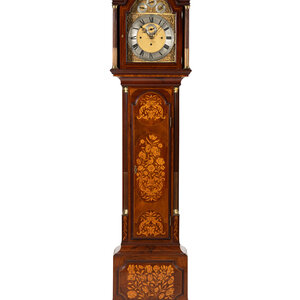 An Edwardian Mahogany and Marquetry
