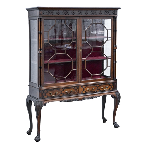An Edwardian  mahogany