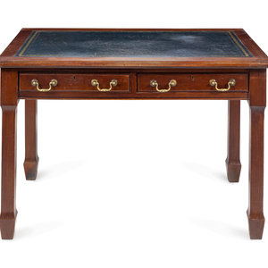 An Edwardian Mahogany Desk Early