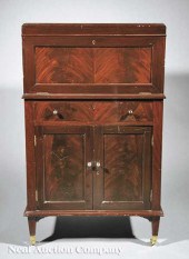 An Edwardian Mahogany Drinks C