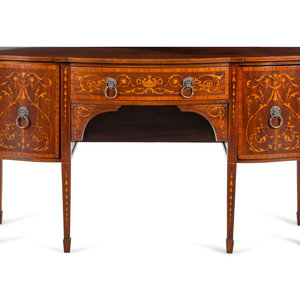 An Edwardian Mahogany, Satinwood