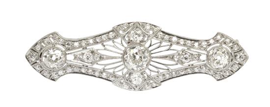 An Edwardian Platinum and Diamond