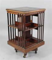 An Edwardian satinwood inlaid