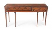 An Edwardian Satinwood Spinet