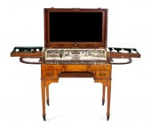 An Edwardian Satinwood Vanity