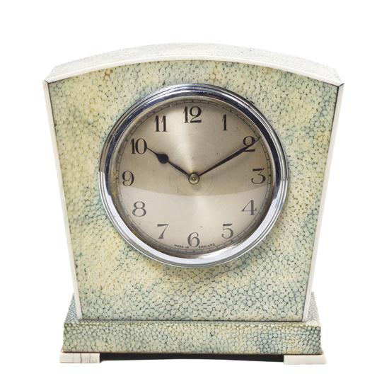 An Edwardian Shagreen and Ivory