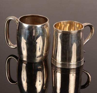 An Edwardian shaped silver