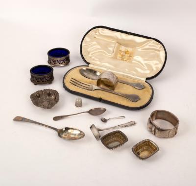 An Edwardian silver Christening