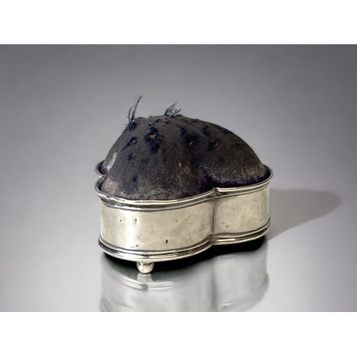 An Edwardian Silver clover leaf pin