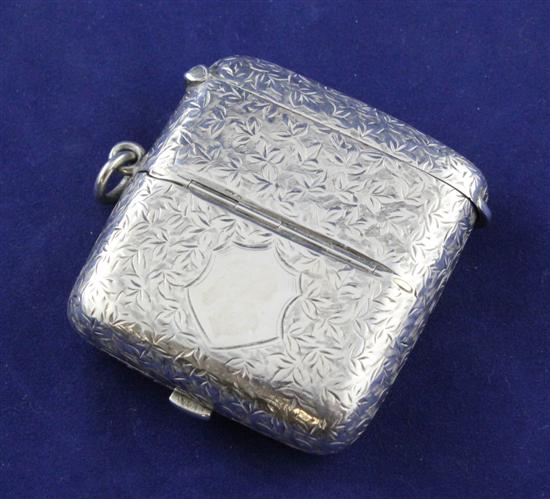 An Edwardian silver combination