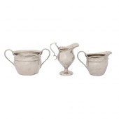 An Edwardian silver cream jug