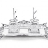 An Edwardian Silver Inkstand
W