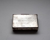 An Edwardian silver sandwich t