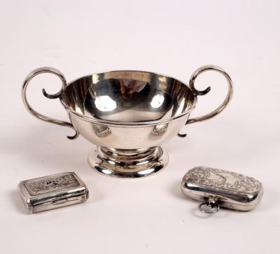 An Edwardian silver sovereign