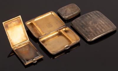 An Edwardian silver vesta case,