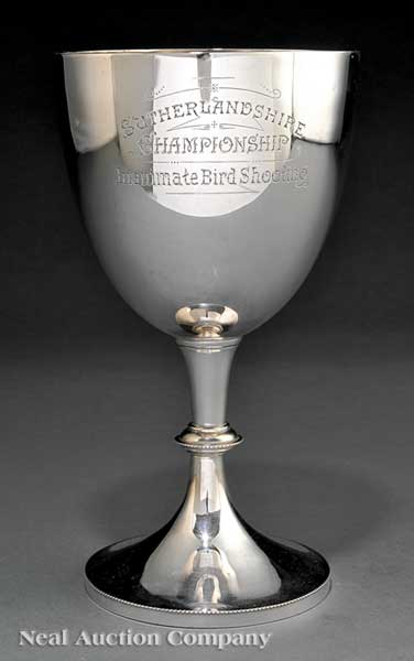 An Edwardian Sterling Silver Trophy