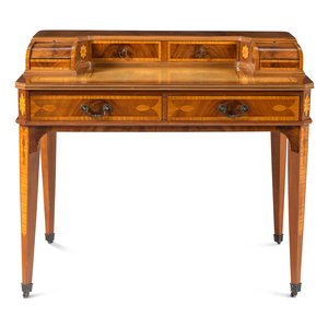 An Edwardian Style Marquetry