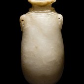 An Egyptian Alabaster Alabastr
