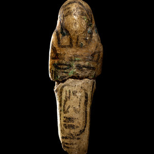 An Egyptian Alabaster Ushabti for