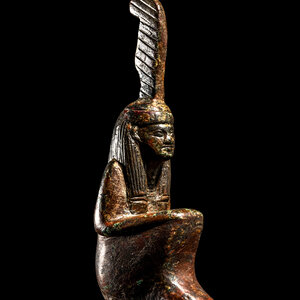 An Egyptian Bronze Maat Late