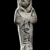 An Egyptian Faience Shabti for