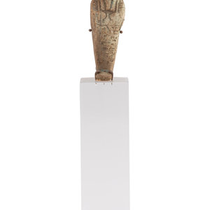 An Egyptian Faience Ushabti Late