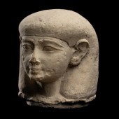 An Egyptian Limestone Canopic