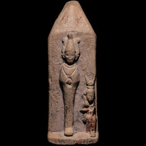 An Egyptian Limestone Case in the
