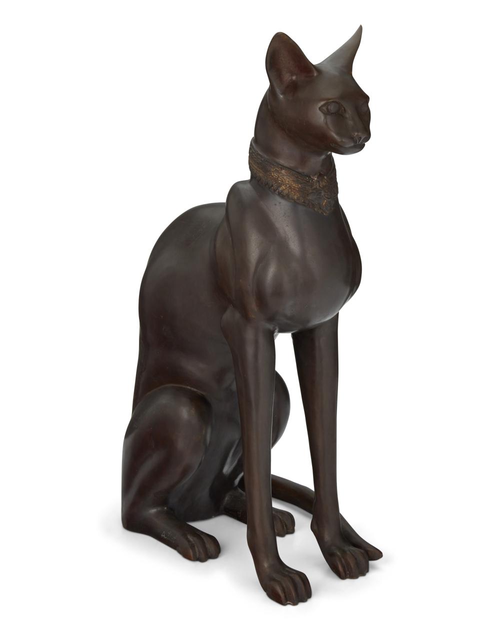 AN EGYPTIAN REVIVAL-STYLE BASTET