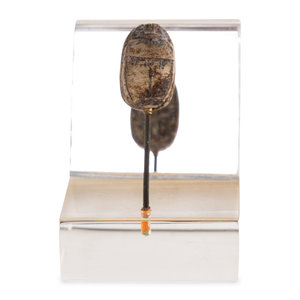 An Egyptian Steatite Scarab Late