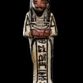 An Egyptian White Faience Usha