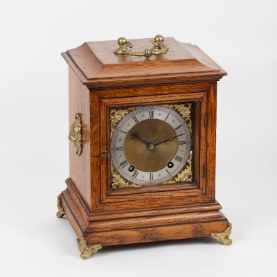 An eight-day bracket clock of