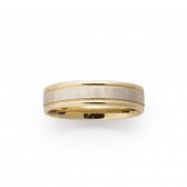 AN EIGHTEEN KARAT GOLD AND PLA