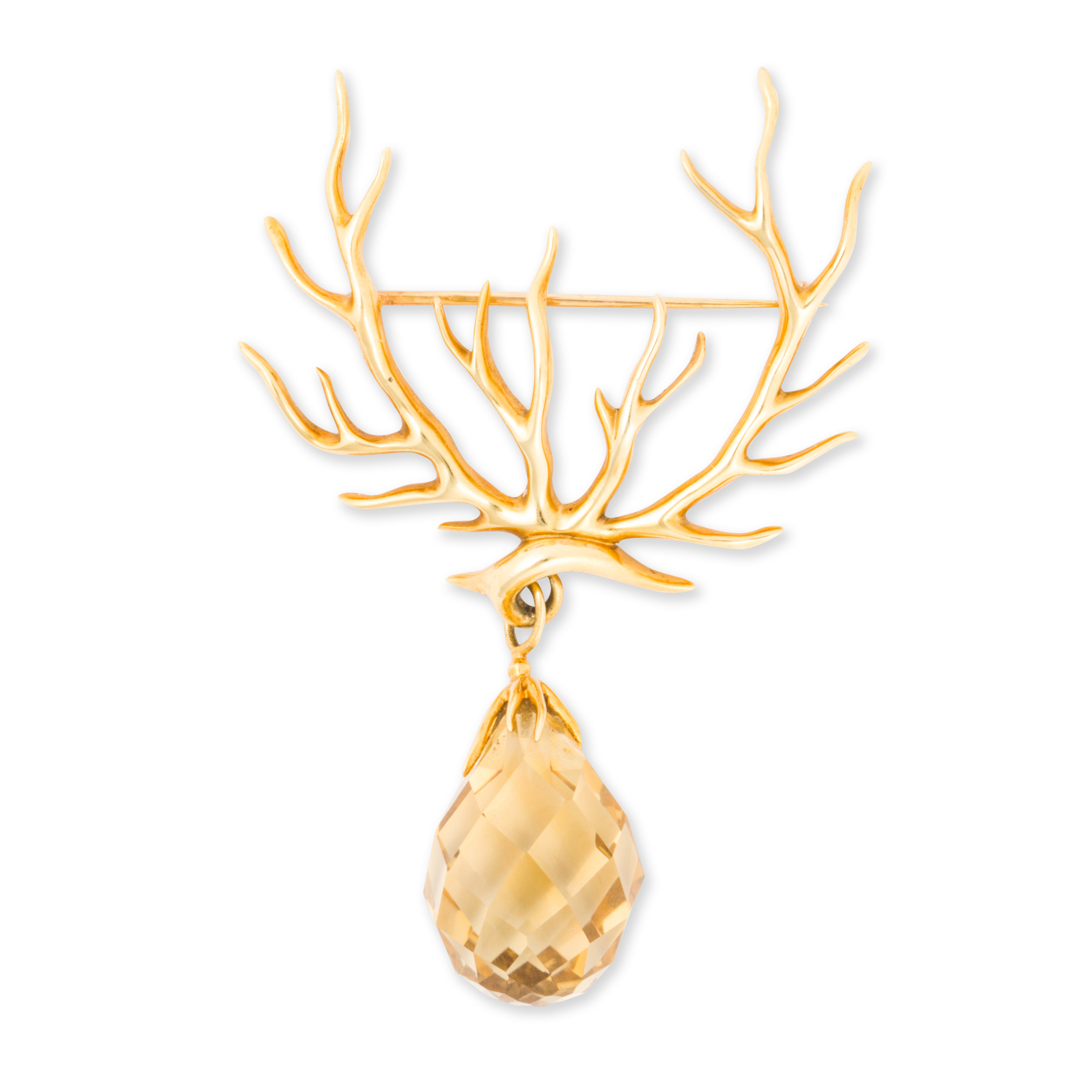 AN EIGHTEEN KARAT GOLD AND