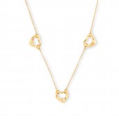 AN EIGHTEEN KARAT GOLD NECKLAC