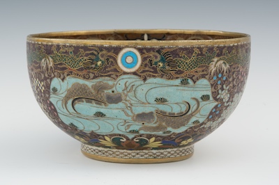 An Elaborate Cloisonne Bowl with