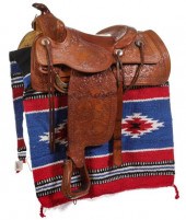 AN ELABORATE SHIPLEY SADDLE TO