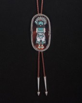 AN ELABORATE ZUNI INLAID SHALA