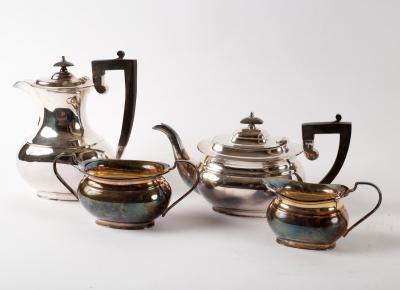 An electroplated nickel silver