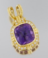 An Elegant Amethyst Sugarloaf