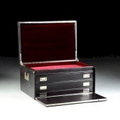 AN ELEGANT FRENCH SILVERED MET