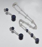 An Elegant Sapphire and Diamon