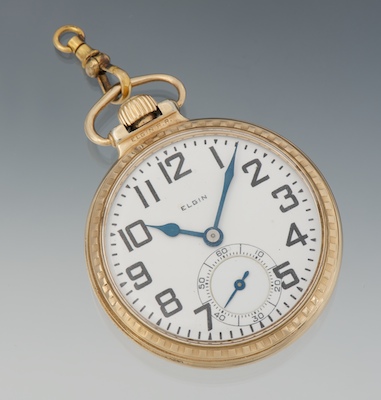 An Elgin Rail Road Gold Filled