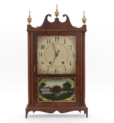 An Eli Terry & Sons Pillar and