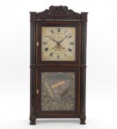 An Eli Terry & Sons Shelf Cloc