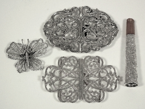 An Elizabeth II cast silver