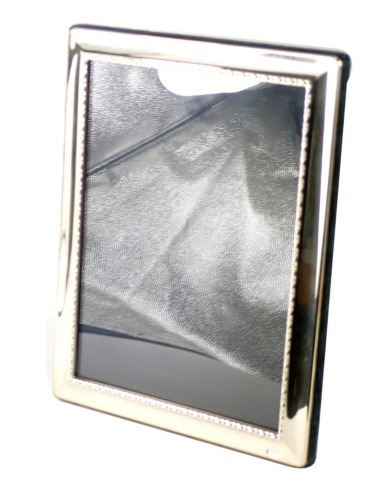 An Elizabeth II silver framed